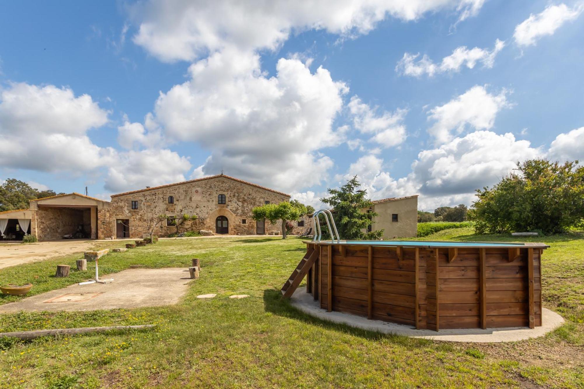 La Pahissa De Can Abras Casa Rural Girona Exterior photo