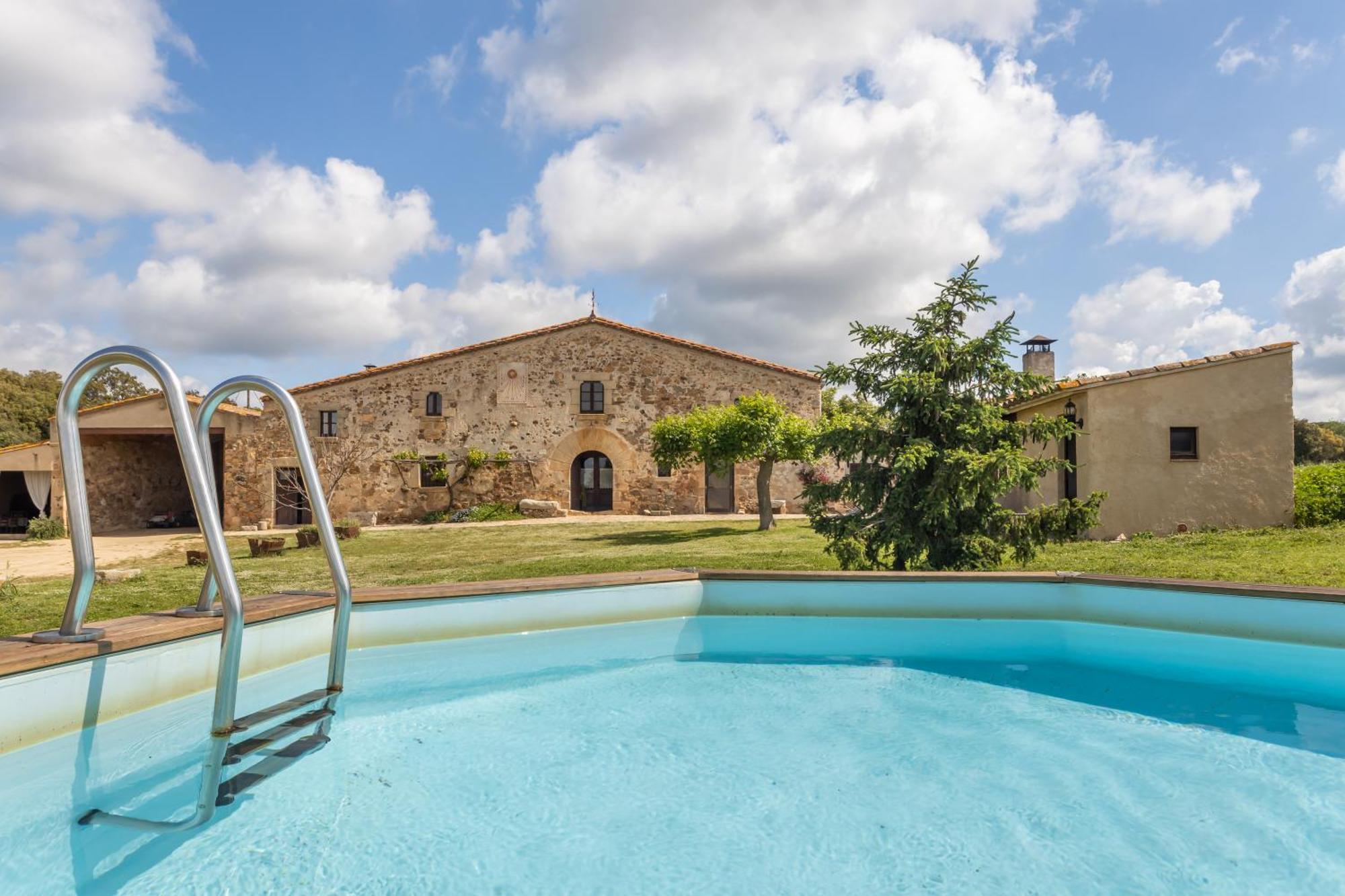 La Pahissa De Can Abras Casa Rural Girona Exterior photo