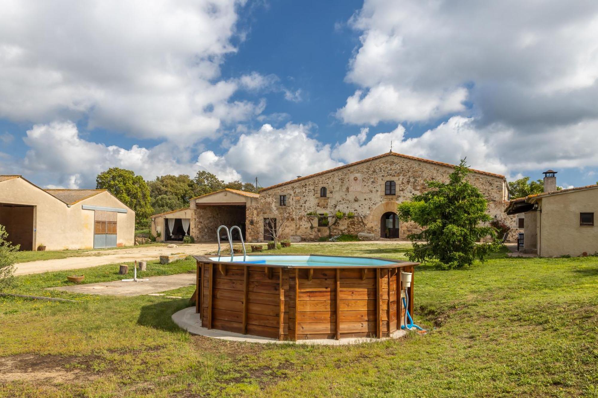 La Pahissa De Can Abras Casa Rural Girona Exterior photo
